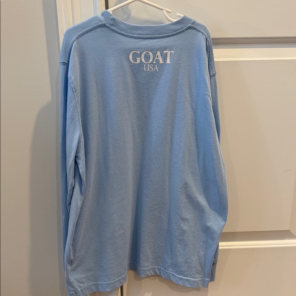 GOAT USA Youth Large Blue Long Sleeve Tee - Picture 6 of 6